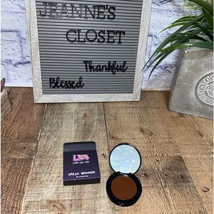 LES Lower East Side Cream Bronzer - brownstone 0.14 oz.
